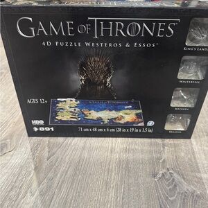 Game of Thrones 4D Puzzle - Black